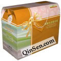 Luxury Textile Packaing box with rope and custom design