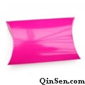 Pink Glossy Pillow Pack Boxes