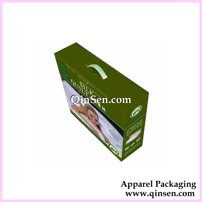 Custom Corrugated Paper Box with handle for Coat,Home Textile-GCP0051