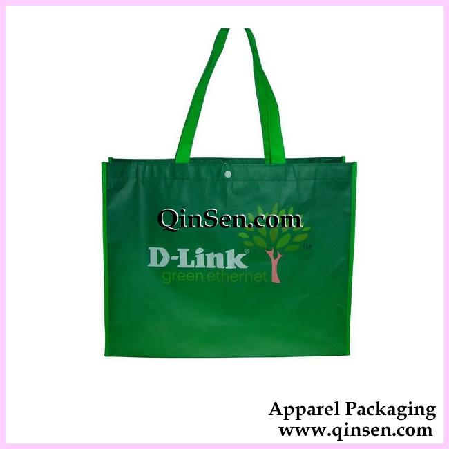 Matte Lamination PP Non Woven Tote Bag with Custom Design-GNW030