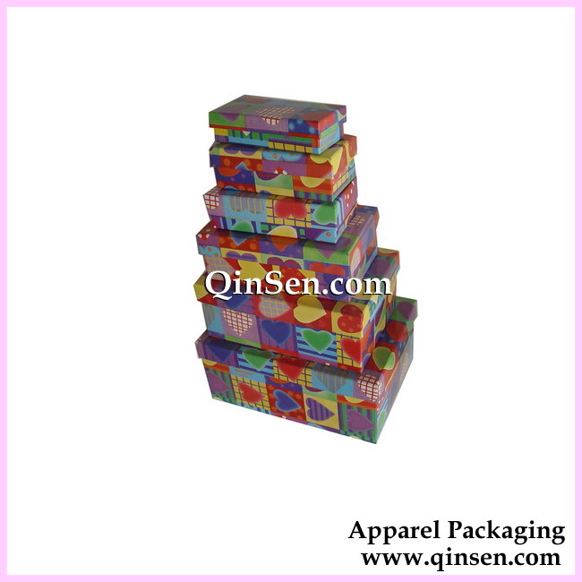 Custom Square Paper Nest Boxes-GX00038
