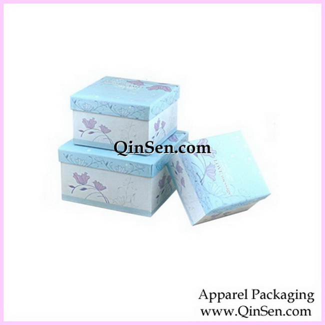 Colorful Nested Gift Boxes/Package Inside-GX00369