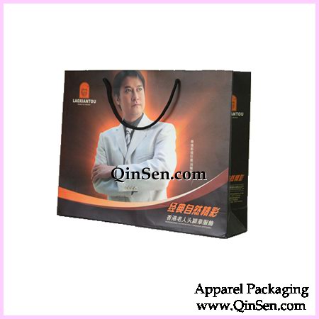 Custom Paper Shopping Bag for Clothing-AB00367