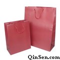 Matte Solid Color Printed Paper Bag for Apparel Shopping